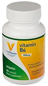 B6 100MG (100 Capsules) by The Vitamin Shoppe