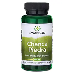 Swanson Chanca Piedra Phyllanthus Niruri (500mg, 60 Vegetarian Capsules) by Swanson