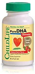 Child Life Pure DHA Soft Gel Capsules (Pack of 3)