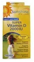 Windmill sunshine super vitamin D 2000 IU phased control dietary supplement tablets - 60 ea