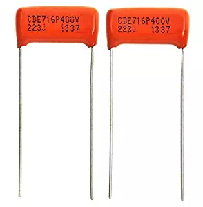 2x (Pair) .022uf/400v Orange Drop Film Capacitors
