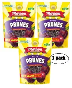 Mariani Premium Pitted Dried Prunes, 18 Oz. (Pack of 3)