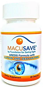 MacuSave (AREDS Formula): Complete Supplements for Eye and Vision Health