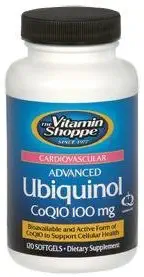 the Vitamin Shoppe - Ubiquinol CoQ-10, 100 mg, 120 softgels by Vitamin Shoppe