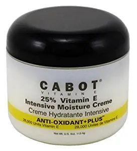 Cabot Labs Vitamin-E Cream 4 Ounce (118ml) (2 Pack)