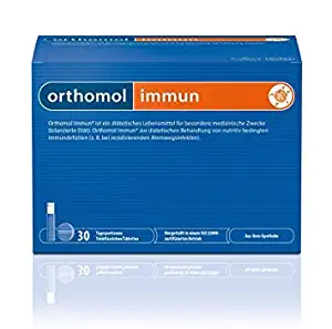 Orthomol Immun Drinking Bottle, 30 St - Food Complement - Nutritional Complement - Vitamins and Natural Ingredients - Germany