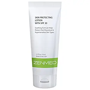 ZENMED Skin Protecting Lotion SPF 30 - with Hyaluronic Acid, Zinc Oxide, Vitamin C