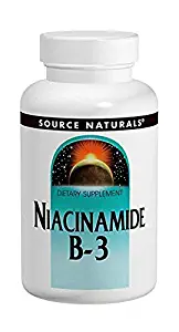 Source Naturals Niacinamide 1500mg, 100 Tabs (2 Pack)