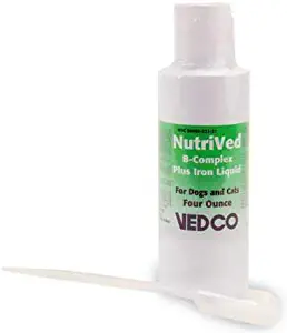 Nutri Ved B Complex Plus Iron Liquid 4 oz