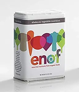 ENOF Organic Veggie Powder Supplement for Kids - Made from Tomatoes, Shiitake Mushrooms, Spinach, Beets, Carrots and Broccoli - Sprinkle on Food for Picky Eaters - Gluten-Free & No GMOs (1 Month)