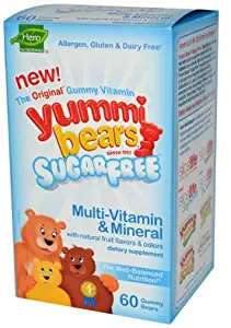 Hero Nutritional Products Yummi Bear Multi Vit S/F 60 Ct