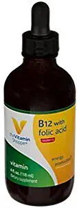 the Vitamin Shoppe B12 With Folic Acid 4 Liquid by Vitamin Shoppe