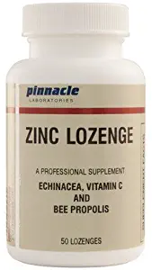Zinc Lozenge with Echinacea, Vitamin C, and Bee Propolis (50 Lozenges)