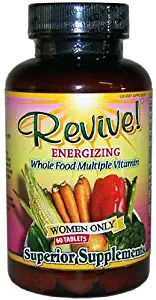 Revive Whole Food Multivitamin For Women: Womens Vitamins