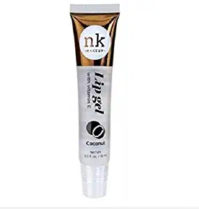 Nicka K Lip Gel With Vitamin E (48PC) Set 16 Strawberry, 16 Bubble Gum, 16 Cherry (48 Count, Coconut Oil)