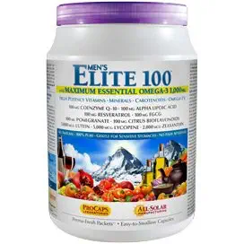 Andrew Lessman Multivitamin - Men's Elite-100 with Maximum Essential Omega-3 1000 mg