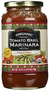 Trader Giatto's Organic Tomato Basil Marinara Sauce 25 oz (Case of 2)