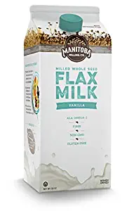 Manitoba Milling Co. Vanilla Enriched Milled Flaxseed Beverage, 1750 ML