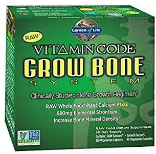 Garden of Life Vitamin Code Grow Bone System 30 day supply by Garden of Life