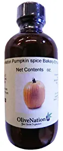 OliveNation PumpkinSpice Emulsion- Size of 8 oz - Kosher labeled,Gluten free and soluble in water Emulsion- Best Baking& Flavoring Emulsionfor BakedRecipes