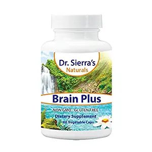 Brain Plus, Natural Supplement for Memory, Energy, Focus & Clarity