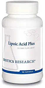 Biotics Research Lipoic Acid Plus– Alpha-Lipoic Acid, Vitamin C, Powerful Antioxidant, Supports Healthy Blood Sugar, Glucose Metabolism, Promotes Eye Health.  90 caps