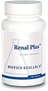 Biotics Research Renal Plus™ – Botanical, Glandular and Nutritional Support for Optimal Renal Function. Kidney Health. Supports Urological Function. Ulva Ursi, Buchu Leaf, Echinacea, Cranberry 180T
