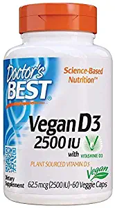 Vitamin D3 2500IU with Vitashine D3 FamilyValue 2Pack (60count) Izu#Doctor's