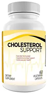 Dr.Colbert's All Naturally Formulated Cholesterol Support - Plus Plant Sterols - Citrus Bergamot - Sytrinol - 30 Day Supply