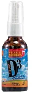 L A NATURALS D3 Mct Spray 2,000 Iu, 0.02 Pound