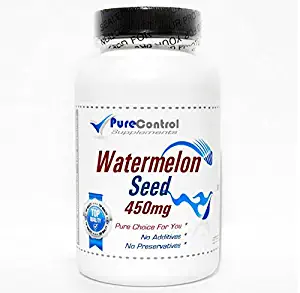 Watermelon Seed 450mg // 180 Capsules // Pure // by PureControl Supplements