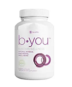B.You Sustain Wellness - Micronutrient Therapy Multivitamin by BeneYOU - 120 Capsules - Daily Vitamin with Trace Minerals (1 Pack)