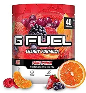 G Fuel Fruit Punch Tub (40 Servings) Elite Energy and Endurance Formula