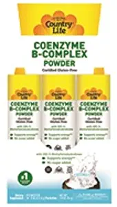 CountryLife B-Complex Natural Energy Powder - Coconut Flavored, No Sugar Added, Essential B-Vitamins, Non-GMO - 30 Serving Packets