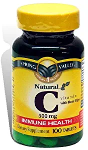 Spring Valley Natural C Vitamin With Rose Hips