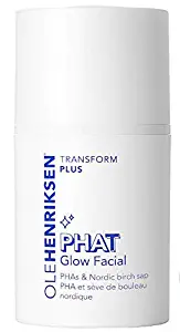 Olehenriksen Phat Glow Facial Mask 1.7 Oz! Anti-Aging Face Mask Formulated With Potent PHAs And Nordic Birch Sap! Exfoliate, Illuminate & Brighten Skin! Vegan, Parben-Free And Cruelty-Free!