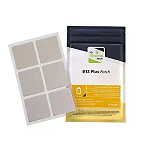 B12 Energy Plus Topical Patch by MVP (1-Month Supply)