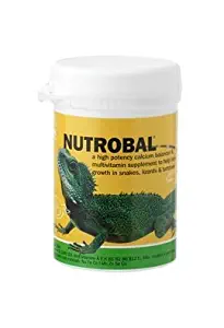 Vetark Nutrobal - A Calcium Balancer & Multivitamin Supplement to Help Bone Growth in Snakes, Lizards & Tortoises