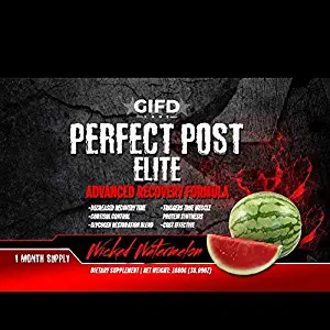 GIFD Labs, Perfect Post Elite, Post Workout Amino Acid Drink, Essential Amino acids, cortisol Control, Glycogen Restoration, triggers Muscle Growth, Recovery, Muscle Building, one Month Supply,