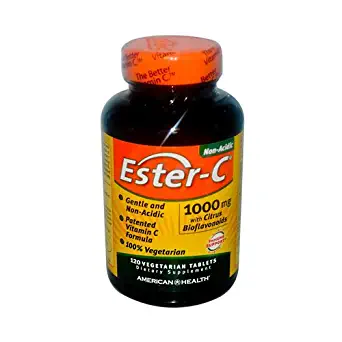 Ester C 1000mg w/ Citrus Bioflavanoids 120 Tabs ( Multi-Pack)