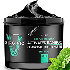 Activated Black Charcoal Toothpaste Whitening for Teeth Toothbrush Tooth Beauty Makeup Products