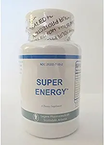 SUPER ENERGY -- GUARANA, KOREAN GINSENG Natural -- 60 Tablets