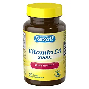 Rexall Vitamin D3 2000 Iu - Tablets, 100 Ct