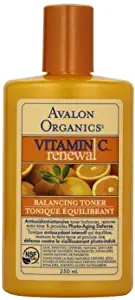 Avalon Organics Vitamin C Renewal Balancing Toner, 8.5 Ounce Bottles (Pack of 2)