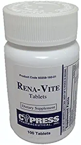 Rena-Vite Tablets, 100 Tablets Per Bottle (4 Bottles)