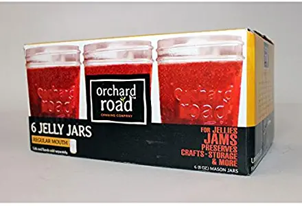 Orchard Road Canning 6PK 8OZ Jelly Jar