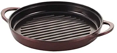 Neoflam Retro Grill Pan, Cookwear, Round, Red Ruby, L 10.5