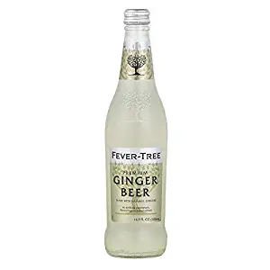 Fever-Tree Premium Ginger Beer - 500mL Bottles, Pack of 8 - Premium Cocktail Drink Mixer - Made With Natural Flavors and No Artificial Sweeteners or Preservatives