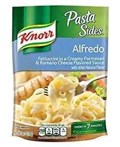 Knorr, Pasta Sides, 4.4oz Pouch (Pack of 6) (Choose Flavors Below) (Alfredo)