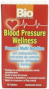 Bio Nutrition Blood Pressure Wellness Tabs, 60 Count